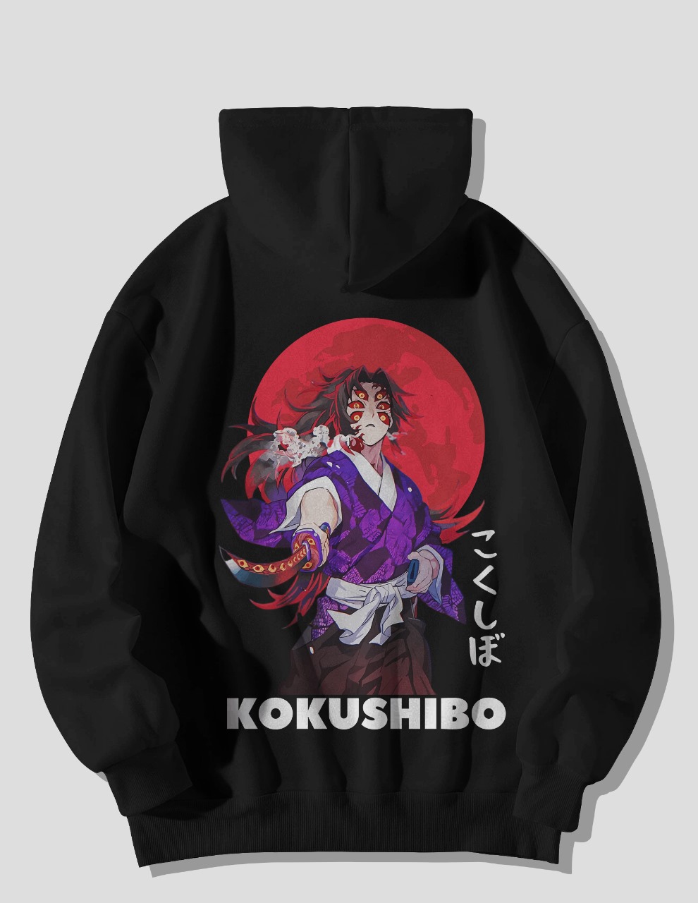 Kokushibo Hoodie - Elev8Apparels